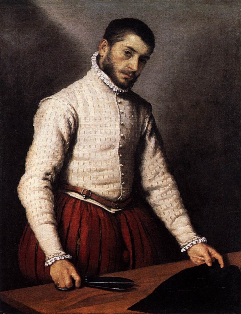 Il sarto, Giovanni Battista Moroni, 1570, National Gallery. Londra