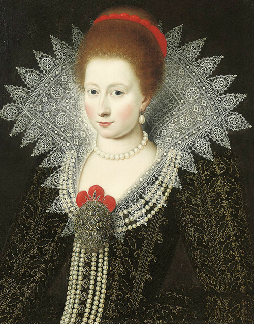 Signora, presumibilmente Anna di Danimarca, XVI secolo