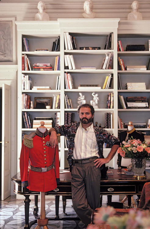 Giugno 1983, residenza Versace sul Lago di Como