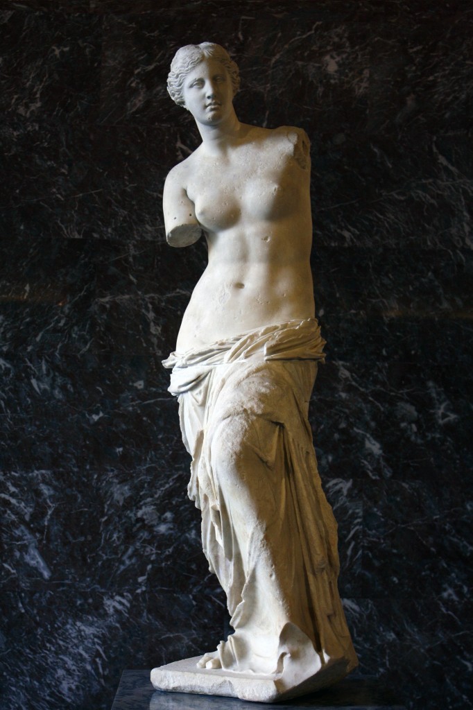 Venere di Milo, Alessandro di Antiochia, 130 a. C. Musèe du Louvre, Parigi