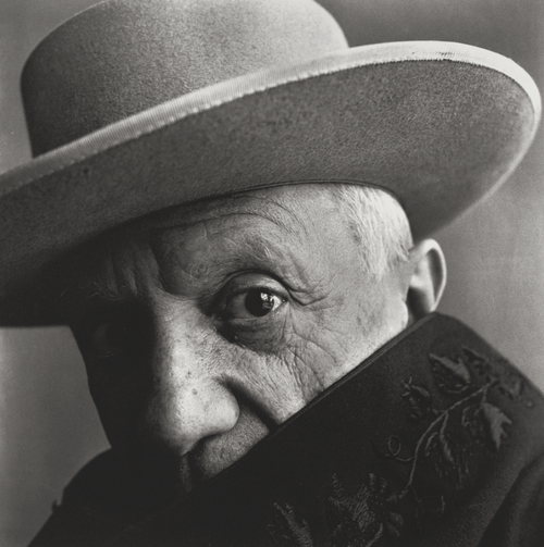 Picasso, Irving Penn, 1957, Cannes.