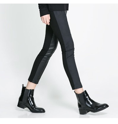 1pc-lot-2013-Newest-Style-Za-Pu-leather-Patchwork-Leggings-Warm-Bootcut-Pants-Women
