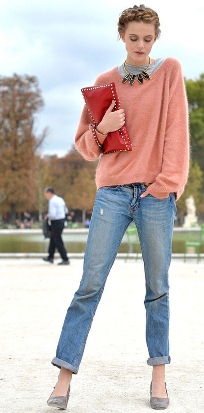 Boyfriend-Jean-+-Pink-Pullover1
