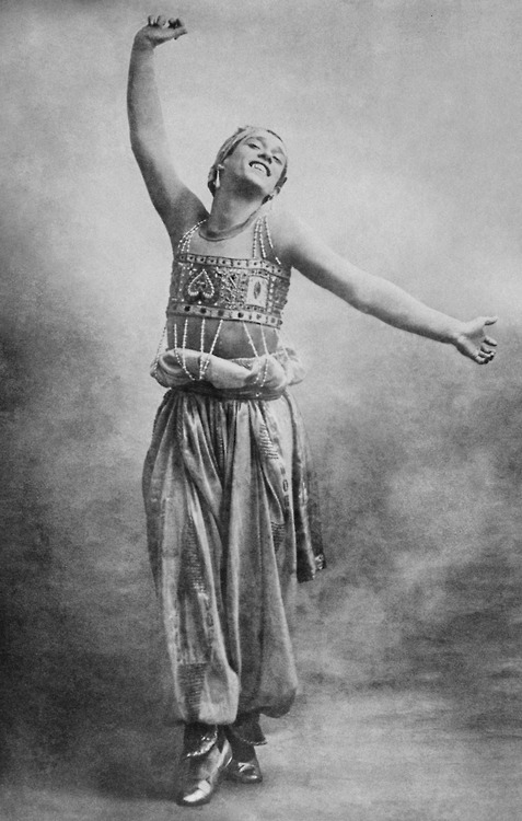 Vaslav Nijinsky in the ballet Scheherazade, choreographed by Michel Fokine, 1912.